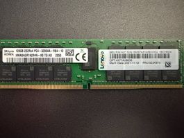 Server Memory 2 x 128GB DDR4 3200MHz 2S2Rx4 RDIMM EC