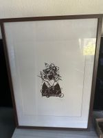 Signierter und limitierter Kunstdruck F. Sabato?