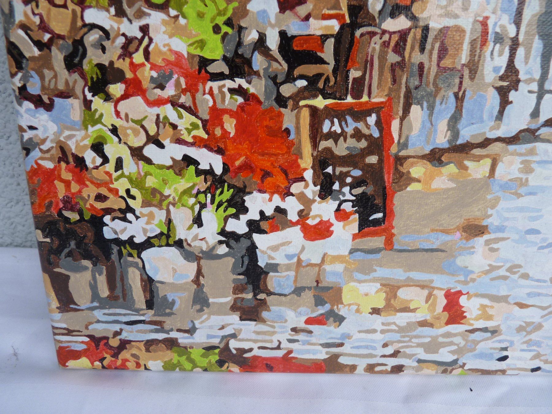 Dipinti: Bild- Gemälde? Paris 49x39cm ohne Rahmen – Usato da Küsnacht ZH venduto da zoliboli01 2