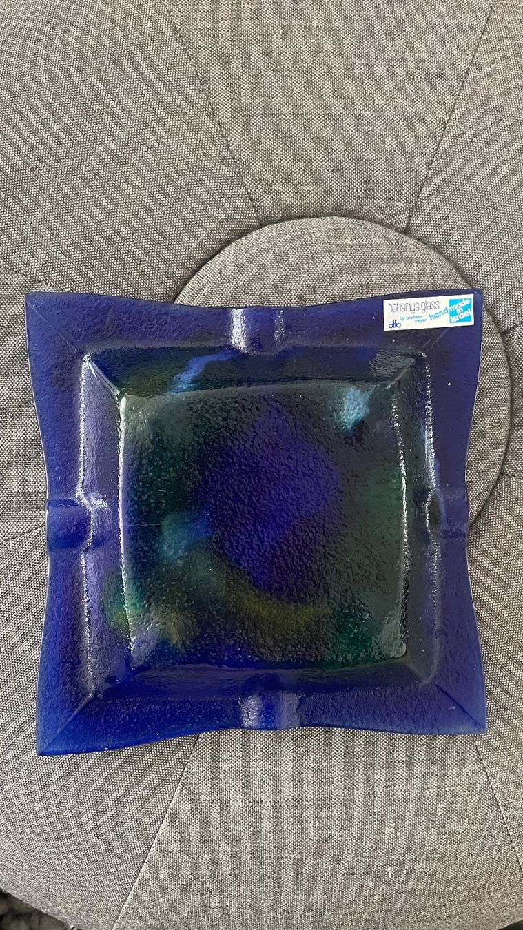 Portacenere: Aschenbecher nahariya glass by andreas meyer – Nuovo (secondo la descrizione) da Oberwil BL venduto da J.L. 1