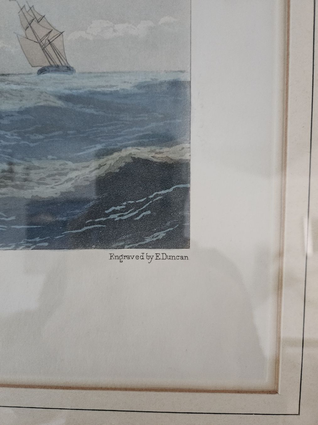 Foto & Immagini: Shannon" antikes Schiffsbild von E. Duncan – Usato da Bern venduto da bojereep 1
