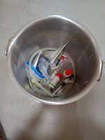 Bierbrauset 30 l komplett + Flaschenverkorker, Flaschen