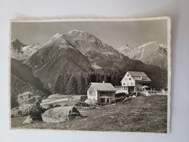 Postkarte Pension Cresta Bocheta gegen Piz Arpalle, RMus