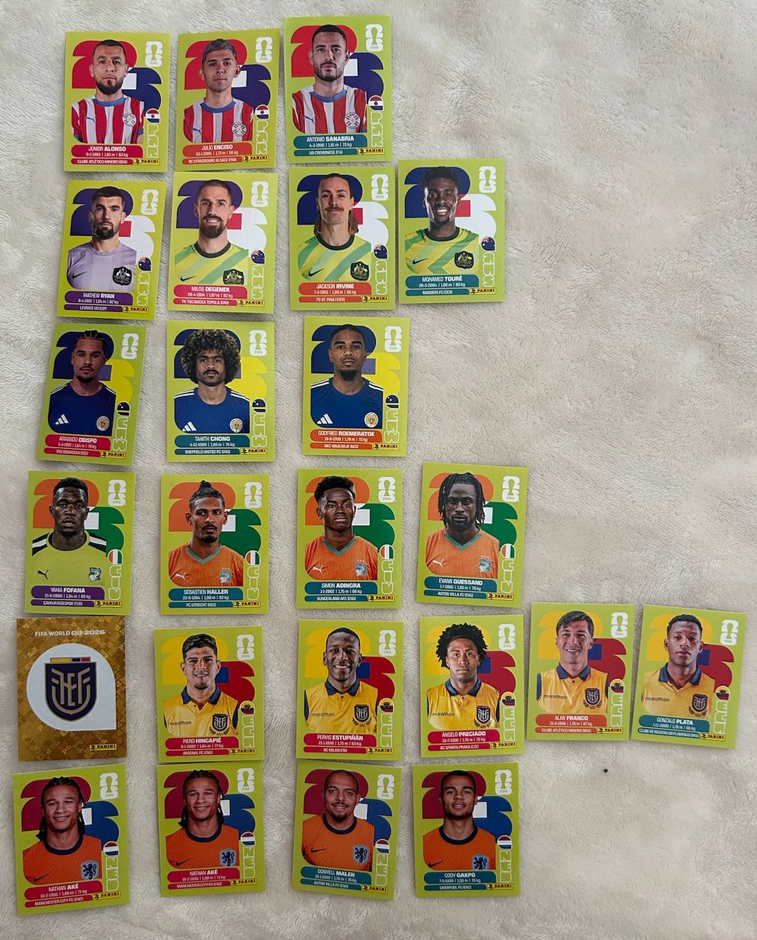 Panini Carte collezionabili: Échange/Vente Panini 2026 – Usato da Troistorrents venduto da ElaABesse1 4