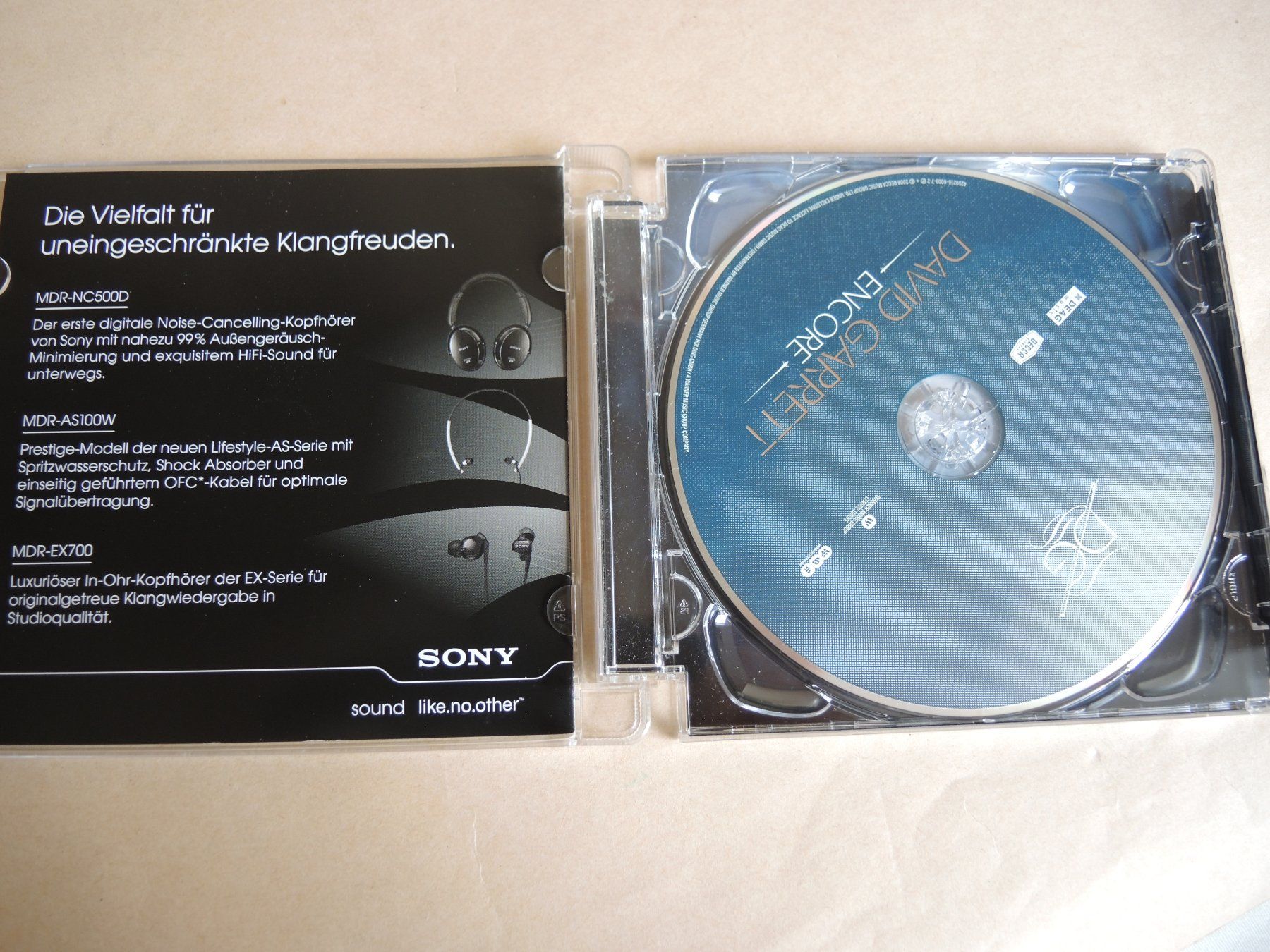 CD: CD David Garrett encore – Usato da Rorschach venduto da maeck8 1