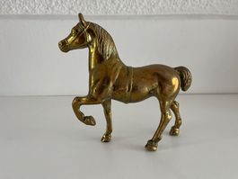 Vintage Pferd aus Messing