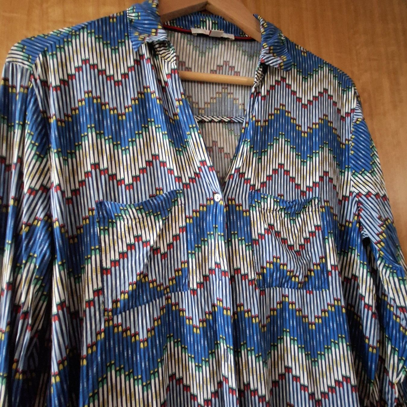 Esprit Camicette: Damen Bluse, blau, Gr. 40 – Usato da Sisseln AG venduto da Tropea4334 1