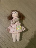 Stoffpuppe Maggie Raggies mit Blumenkleid gebraucht