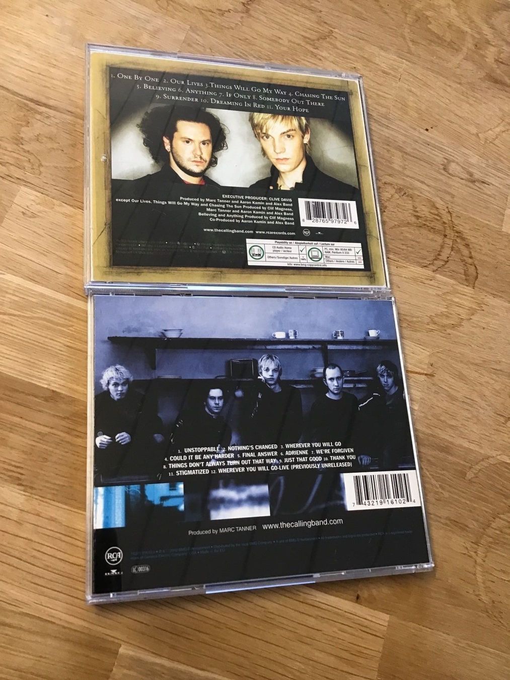 CD: THE CALLING Musik Album CDs Set – Usato da Glattfelden venduto da Danshari 1