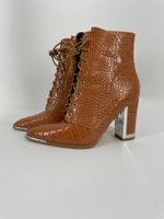 Stiefeletten in Kroko-Optik, Grösse 38 Me Cink Me