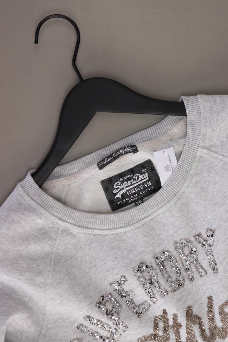Pulls & Sweat-shirts: Superdry Langarmpullover Gr. XS grau – D'occasion à Neustadt an der Waldnaab par SecondLifeFashion 2