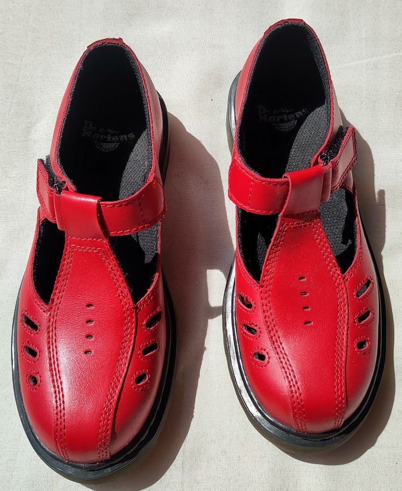 Dr. Martens Scarpe da donna: Rote Schuhe von Dr Martens, Ashby, Gr. 35 – Usato da Lugano venduto da kat_lm5b