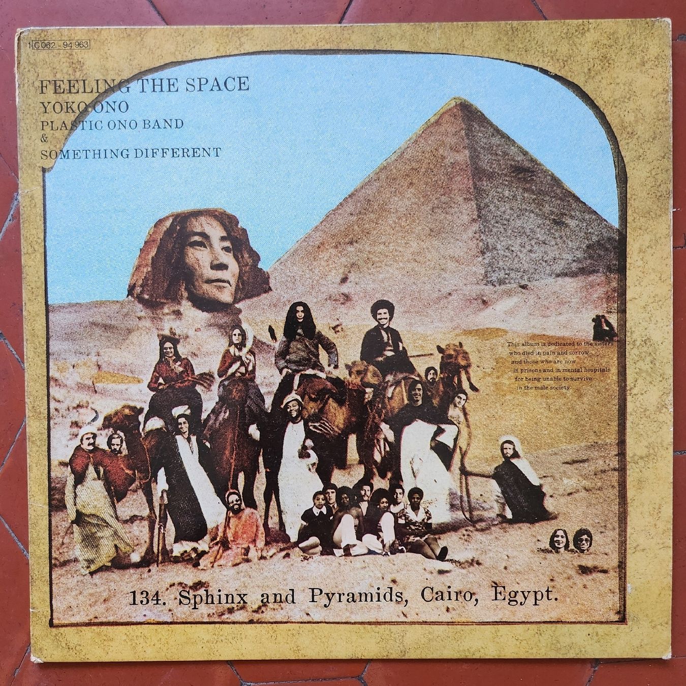Dischi in vinile: Yoko Ono Feeling The Space LP Apple 1973 Germany – Usato da Zürich venduto da BAENZERINO