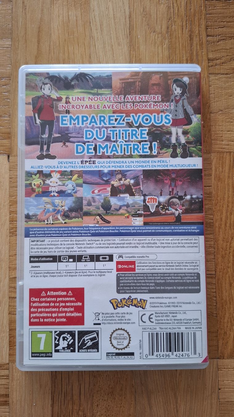 Pokémon Giochi: pokemon épée  – Usato da Perly venduto da gsc_hwt7 1