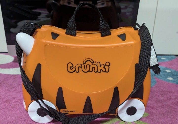 Trunki Reisekoffer: Trunki Tipu Tiger Hartschalenkoffer – Gebraucht aus Triesenberg von dom_hd56