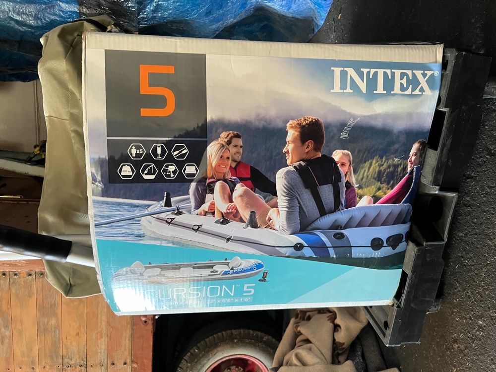 Intex Excursion 5 Schlauchboot Neu & OVP Kaufen auf Ricardo