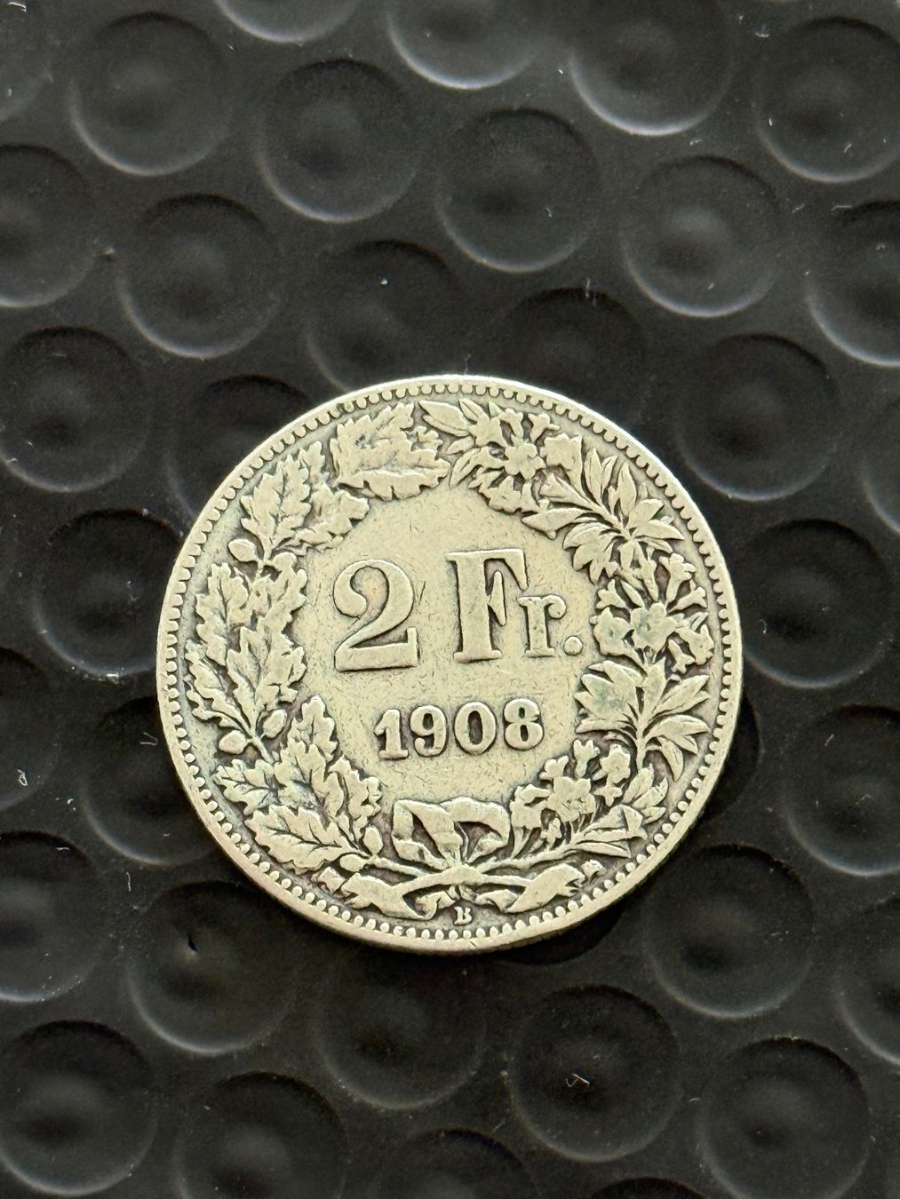 Alle Münzen: 2 Franken 1908  sehr Rar – Gebraucht aus Wallisellen von SWISS_SILVER1