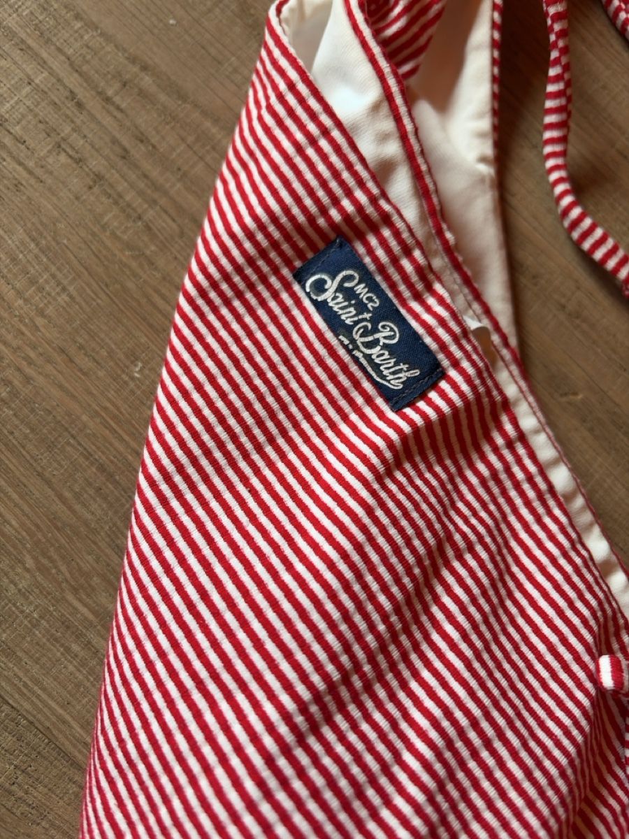Costumi da bagno & Bikini: Bikini Saint Barth rot-weiss gestreift Grösse M – Usato da Saanenmöser venduto da ballerinas 1