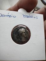 Silber Denar  Tiberius