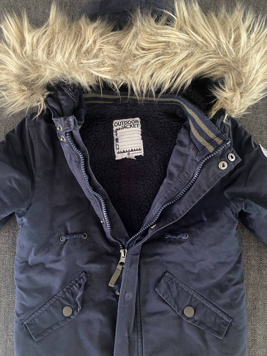 Vertbaudet Giacche & Cappotti: 102 - Manteau bleu Vertbaudet – Usato da Mex VD venduto da Tania_Or 1