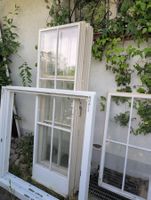 Alte Kastenfenster aus Holz, saniert, für Ihr Zuhause
