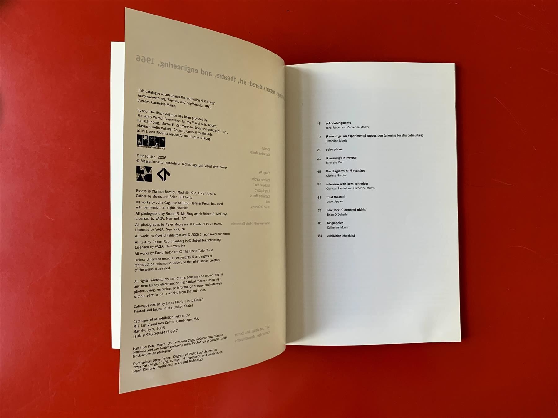 Libri: Katalog: 9 evenings reconsidered – Usato da Zürich venduto da ZuercherBrockenhaus 8