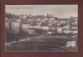 LAUSANNE - Quartier St. Paul - 1912