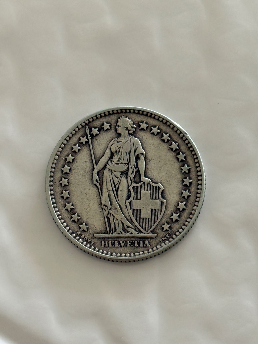 Tutti le monete: 2 Franken 1936  Rar – Usato da Wallisellen venduto da SWISS_SILVER1