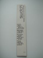 Swatch / Garantieschein / 1987