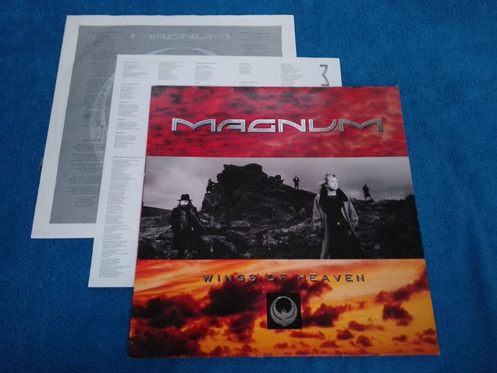 MAGNUM wings of heaven 12" VG++ top copy +INSERT +OIS Kaufen auf