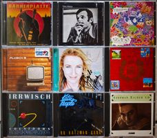 Mundart, Rock & Pop-CD (Konvolut Ink. Autogramm & Raritäten)