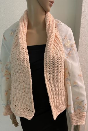 Cardigan/Jäckchen Lachs Farben