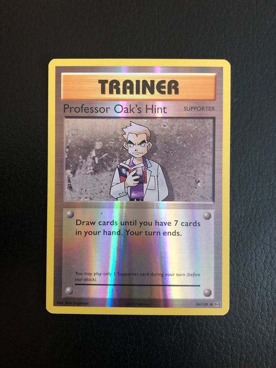Pokemon - Professor Oak's Hint (84/108) - Xy Evolutions 108