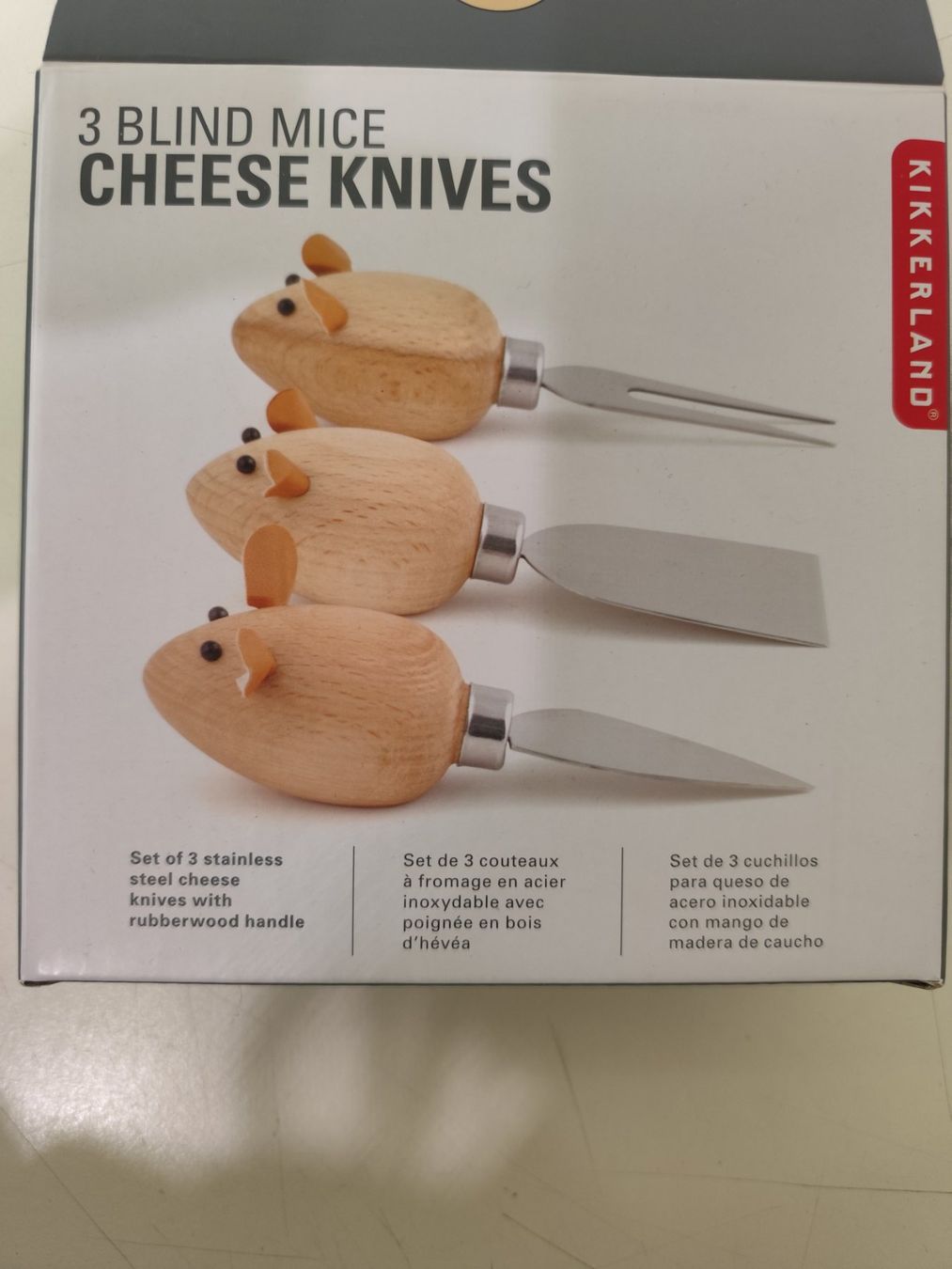 Coltelli: Käsemesser im Mausdesigne 🐭 – Nuovo e nell'imballaggio originale da Uster venduto da NEVERLASTTRADING