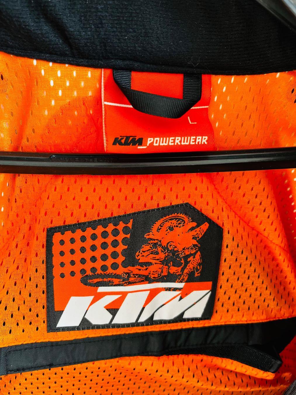 KTM Giacche: Motorradjacke KTM Orange-Schwarz – Usato da Thun venduto da bfr_r86b 2