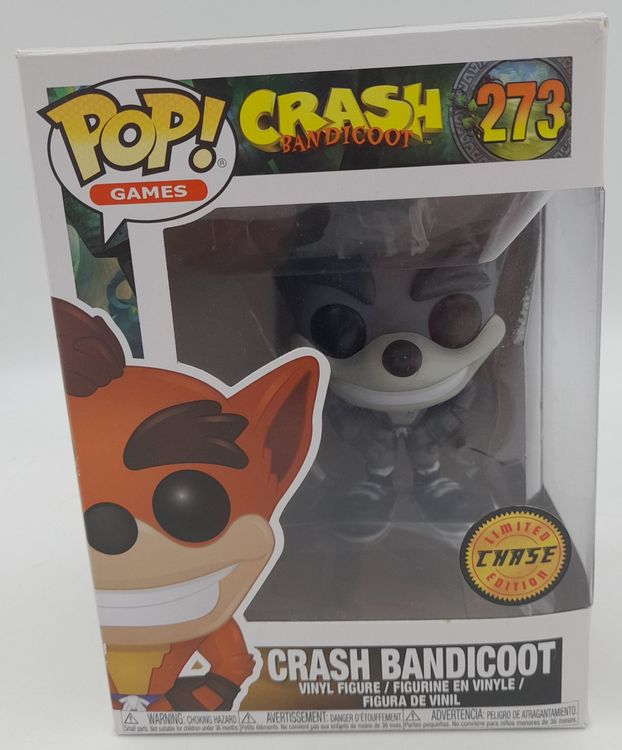 Funko Pop! Games Crash Bandicoot 273 Exclusivo Flocked Original - Moça