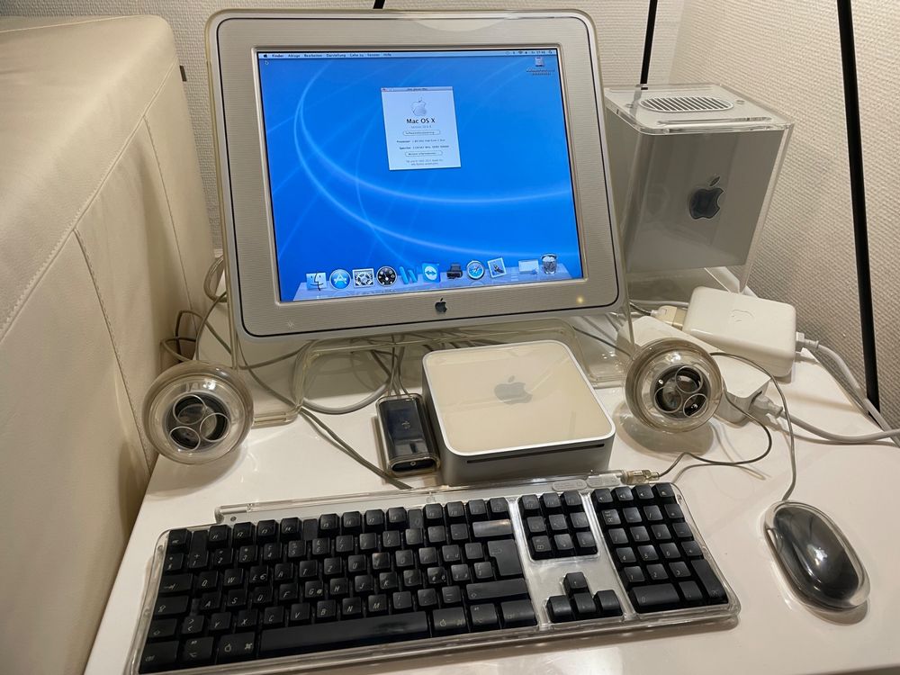 Apple Power Mac G4 Cube & Mac mini 2.1 (mit Zubehör) (Defekt) in ...