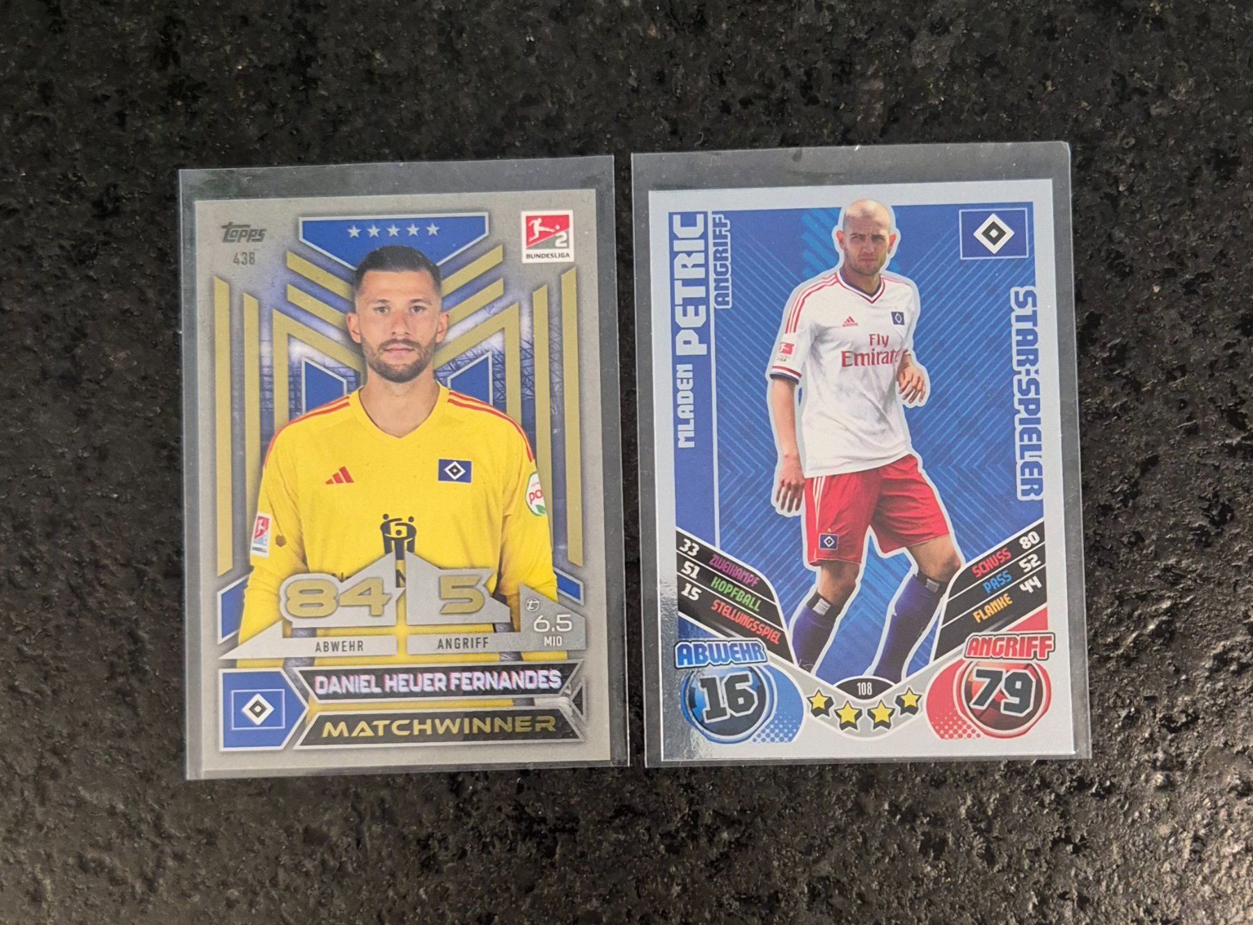 Topps Carte collezionabili: Fernandes & Petric - Hamburger SV HSV - Topps – Nuovo (secondo la descrizione) da Burg AG venduto da Danoe
