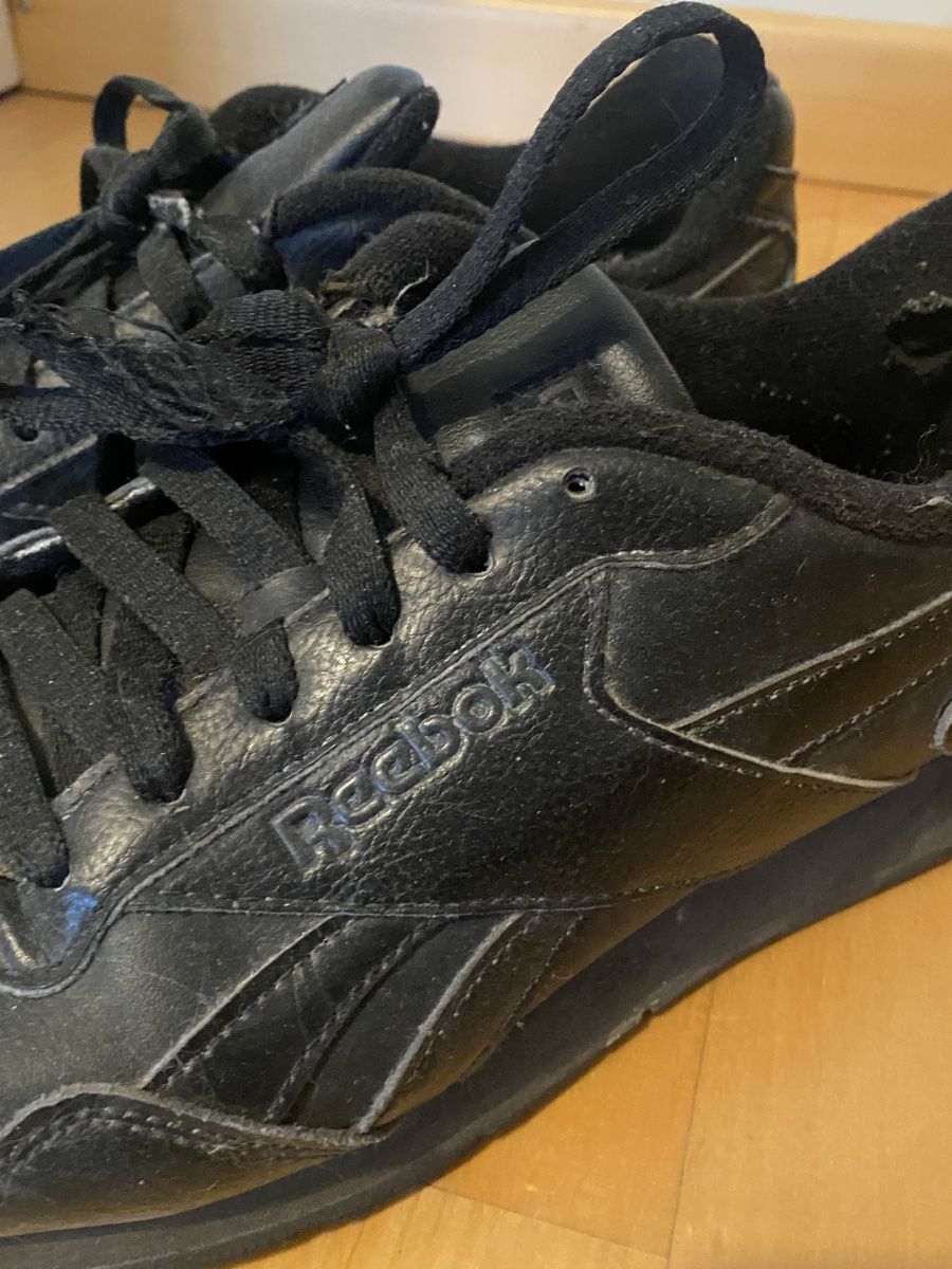 Scarpe da uomo: Reebok - Leather - Black – Usato da Zürich venduto da jus_d9kb 3