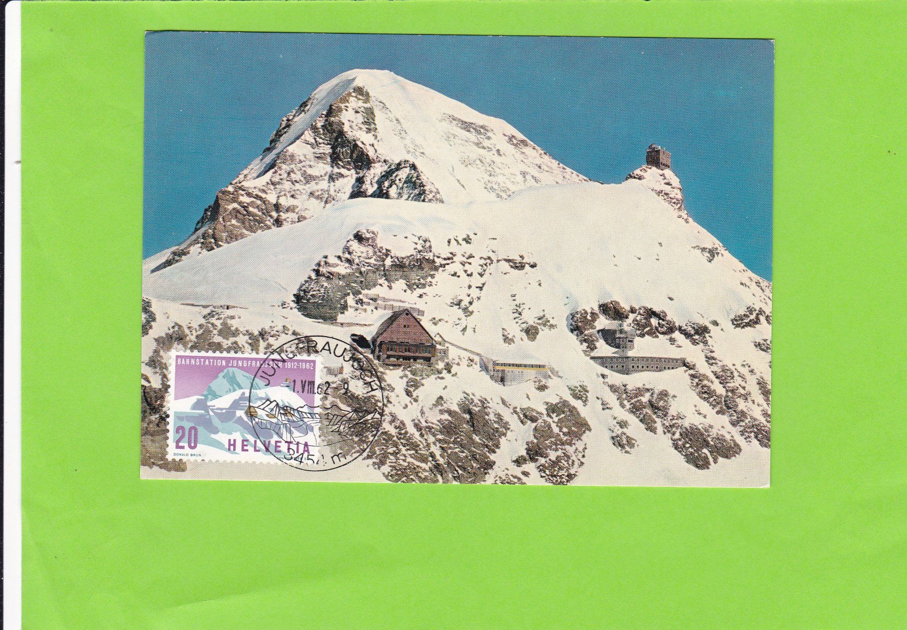 Cartes postales: Jungfraujoch, Berghaus – D'occasion à St. Peterzell par neckertal