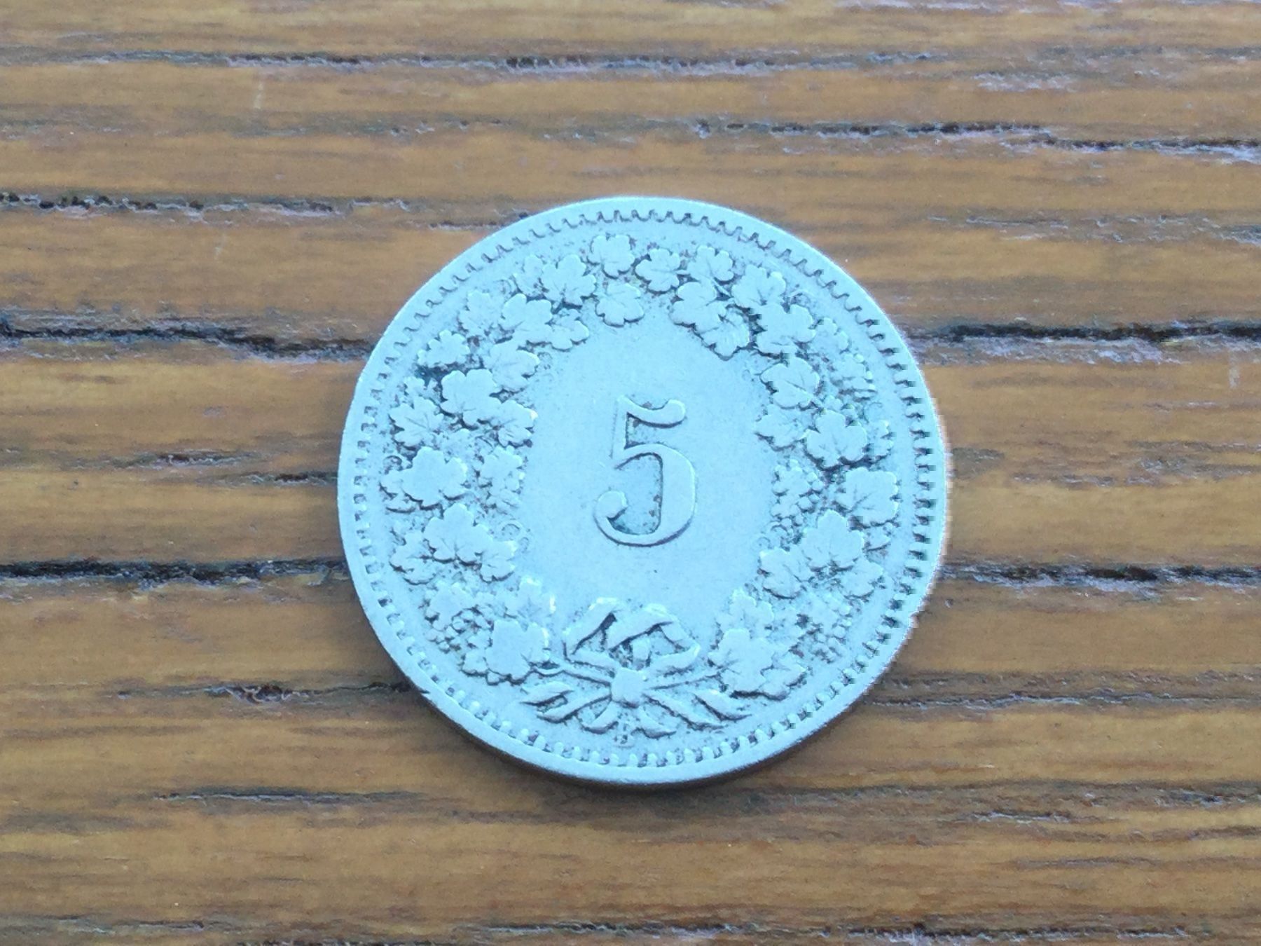 Tutti le monete: 5Rp. 1907 – Usato da Riehen venduto da hansi999 1