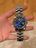 Montre Lotus Freedom quartz cadran bleu état moyen