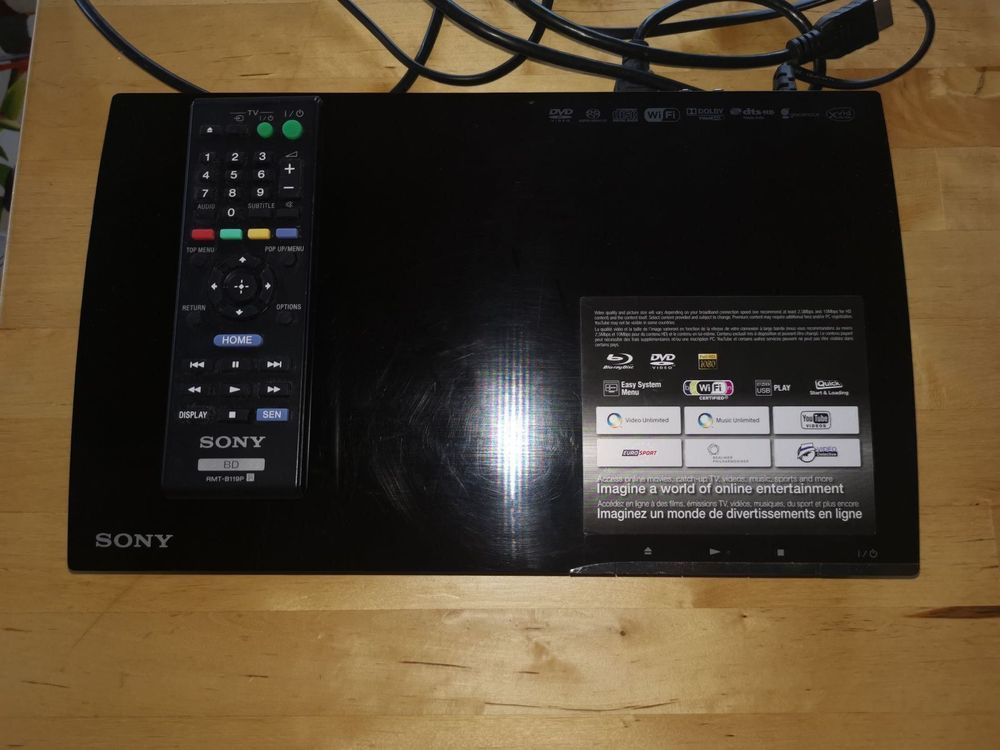 SONY Bluray Disc / DVD Player Kaufen auf Ricardo