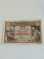 50 Centavos Angola 1923 Banknote: Seltenes Sammlerstück(I3)