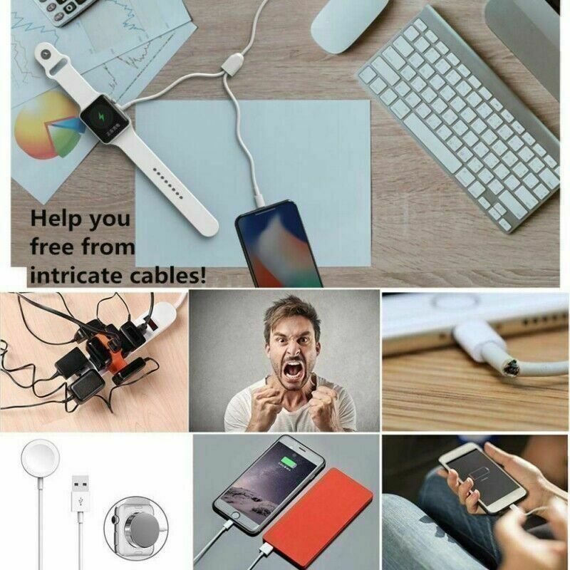 Caricabatterie: 2Duo Magnet ladekabel apple watch +Steck – Nuovo (secondo la descrizione) da Kirchdorf AG venduto da Aarereussshop 2