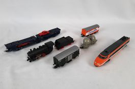 LIMA Spur H0 Lot mit Fahrzeugen