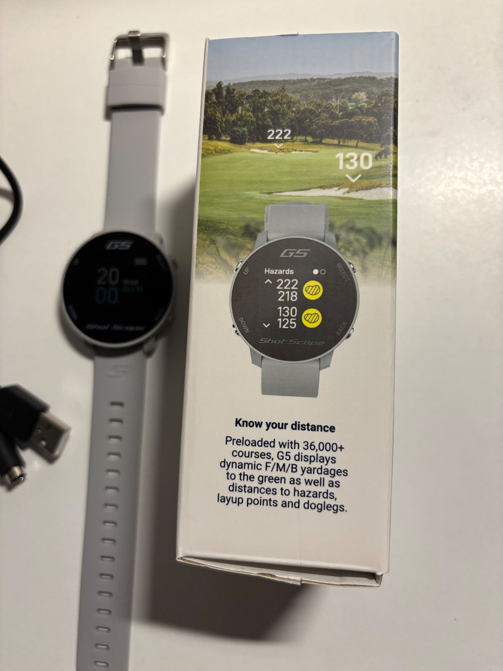 Uhren: Golf Uhr, Shot Scope G5 GPS – Neu und originalverpackt aus Schaffhausen von pbrunos1 1