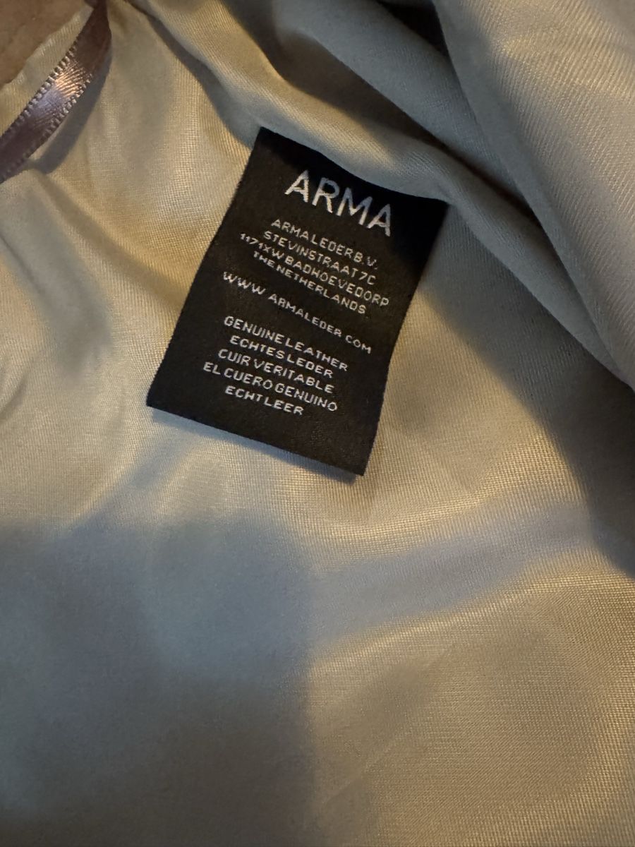 Gonne: ARMA Suede Leather Wrap Skirt - Size 36 – Usato da Bern venduto da djinal 2