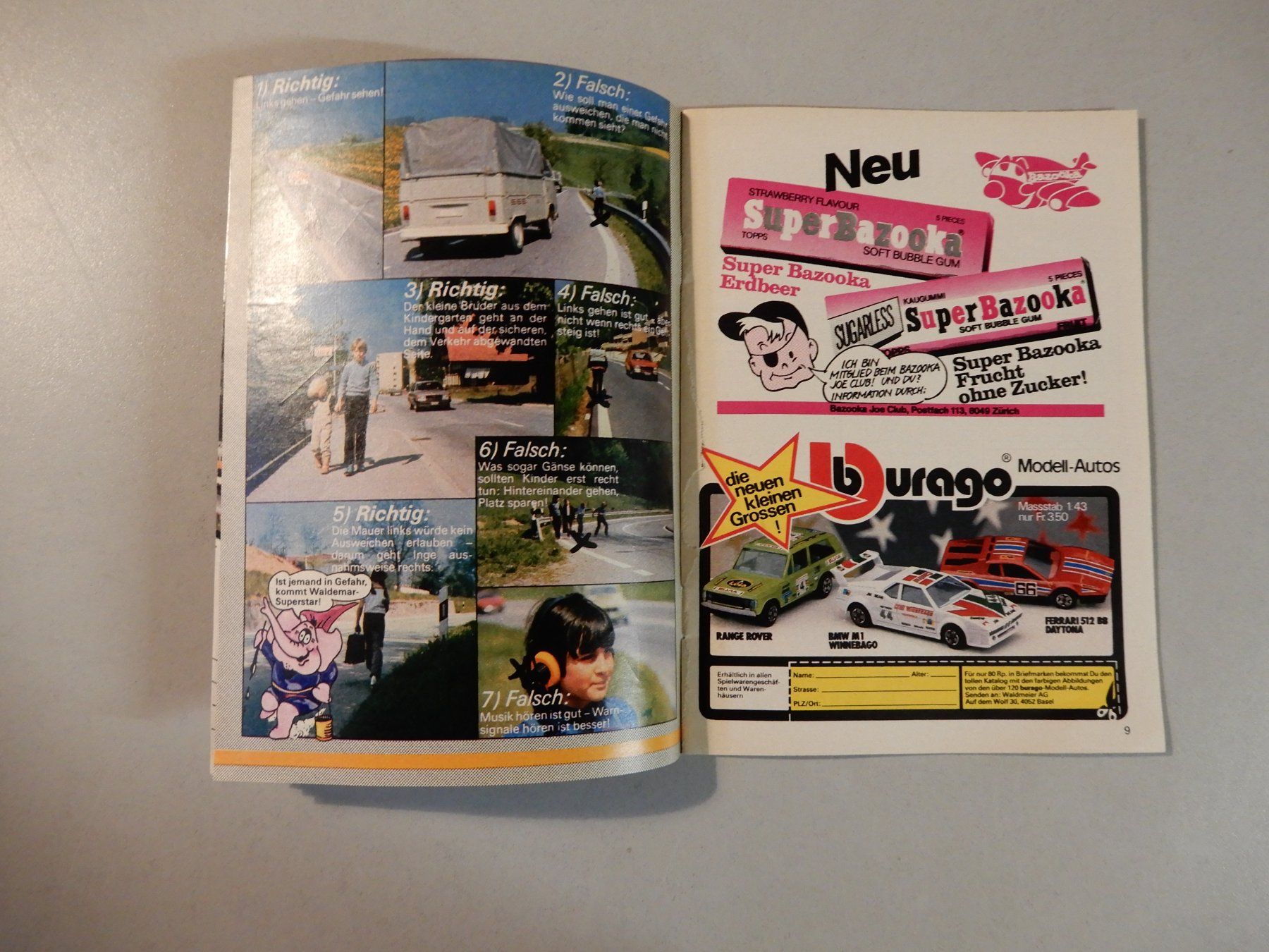 Riviste & Magazine: Junior Kindermagazin Oktober 1982 Giraffe – Usato da Erstfeld venduto da Mario_boe0 3