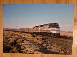 Amtrack - "California Zephyr" + loc. 351 & 266, Cisco 1988